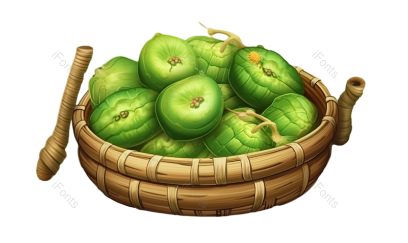 小满图片,清新元素,健康食物PNG,夏天免抠素材